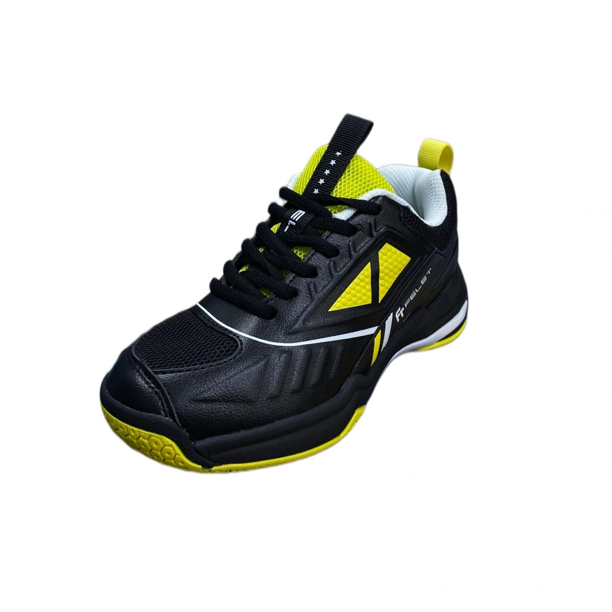 Giày cầu lông Felet BS 970 - Đen vàng chính hãng
