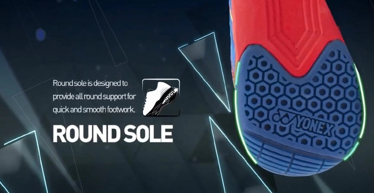 Công nghệ Round Sole Giày Cầu Lông Yonex SHB SR1WEX - Trắng Chính Hãng